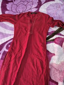 Red Tunic Top