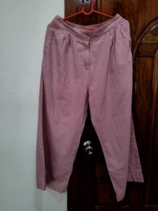 Pink Wide Leg  Pants