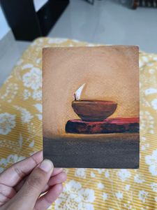 Lights Theme Hand painted Postcards