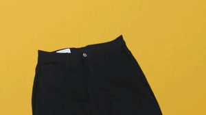 🥰M@83 Size-28 High-Waisted Black Jeans