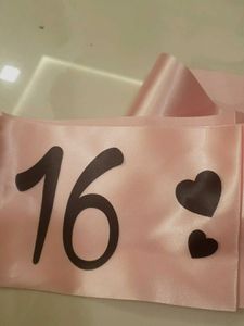 Sweet 16 Sash