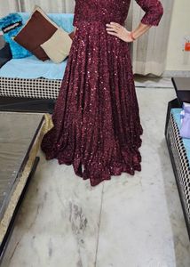 Bridal Engagement Royal Gown