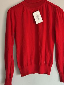 Red Turtleneck Sweater