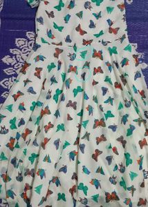 butterfly prints kurti