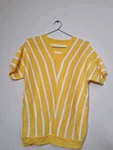 Striped Yellow Tee