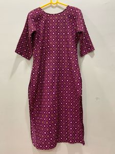 Elegant Purple Kurta