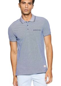 Branded Blue Polo T-Shirt