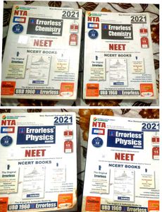 Errorless Physics & Chemistry NEET Books - 2021 Ed