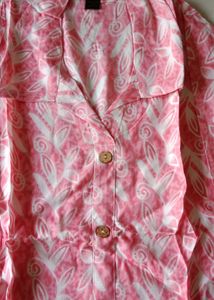 combo offer Green  &amp; pink Floral Print Top