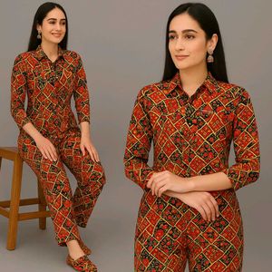 Printed Kurta Set