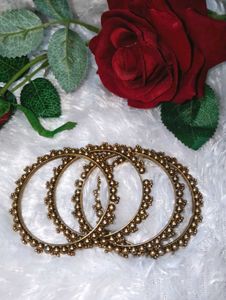 Golden Bangle Set of 4