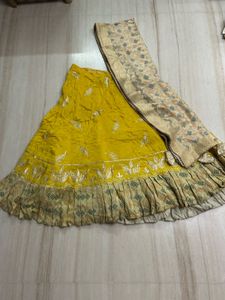 Ethnic Skirt & Dupatta Set