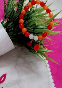 Dual Cherry Blossom Bracelet ❤️🧡