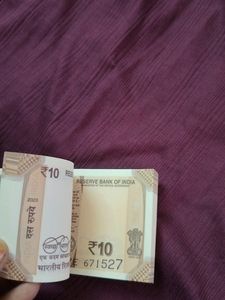 Fresh Currency Notes...