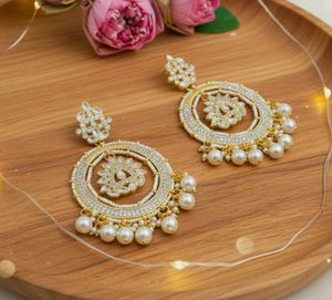Elegant Pearl Drop Earrings