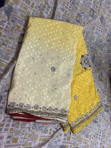 Elegant Embellished Saree