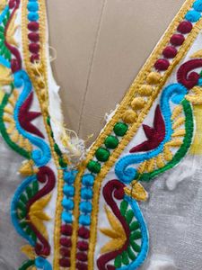 Elegant Embroidered Caftan Dress
