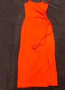 Slit Cut Long Cutout Dress Bodycon Fitted