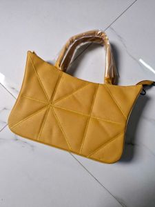Beautiful Mustard Yellow Handbag