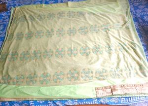 Gorgeous Super Net Embroidered Saree With Peticoat