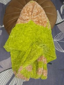 Vintage Knit Hat &amp; Scarf Set