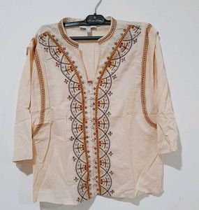 Embroidered Top