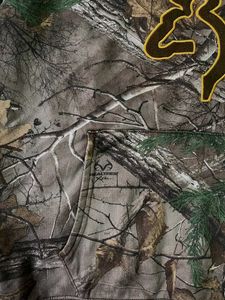 Camouflage Print Hoodie