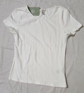 H&m White T Shirt