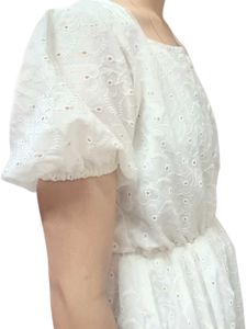 White Eyelet Dress