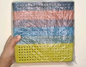 New Unused Baskets For Storage - Set Of 6