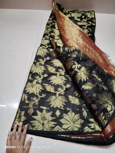 Tant Banarasi Silk Saree