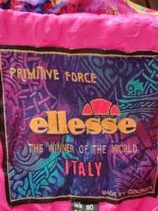 Ellesse|Italy|100% Original HOODED Bomber Jacket