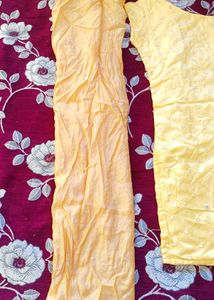 Yellow Kurta Set