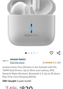 Amazon basics True Wireless in-Ear Earbuds