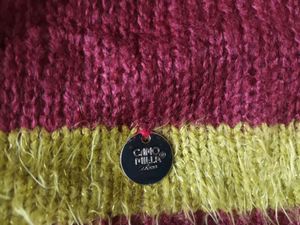 Multicolored woolen top