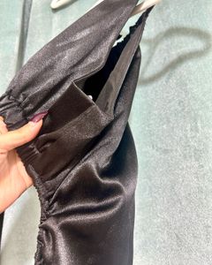 Satin Halter Mini Dress