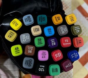 Touch Auroro 24 dual Markers