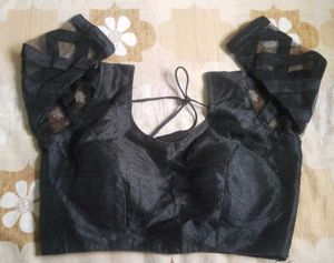 Elegant Black Saree Blouse