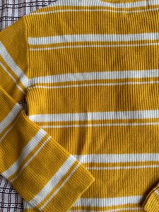 H&amp;M Striped Knit Top