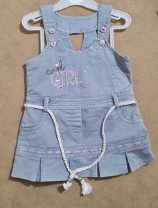 Cute Denim Jumper Dress