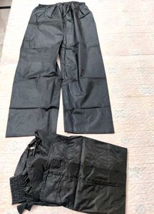 Black Rain Jacket Lower Set - 🆕