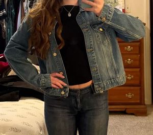 Fur Lin Denim Jacket 𐙚