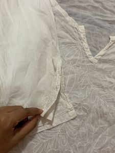 100% Pure Cotton Short Kurta