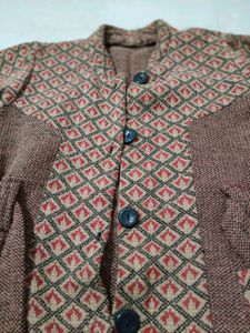 Vintage Patterned Cardigan