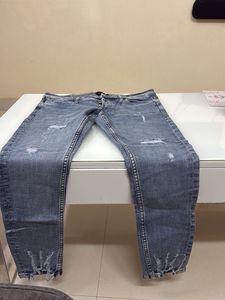 Distressed Denim Jeans