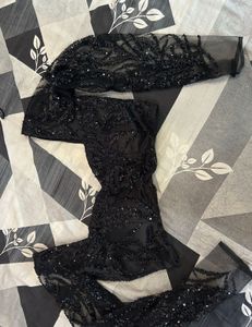 Black sequin net Blouse
