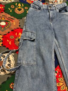 Zudio Cargo loose straight jean