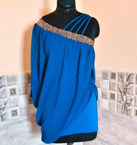 Size S/M 🎁Buy 2 Get 1 Free 🎁One-Shoulder Dress
