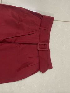 H&amp;M Maroon Casual Bottom