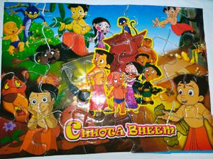 Chota Bheem &amp; Barbie Princess Puzzle Set 🧩